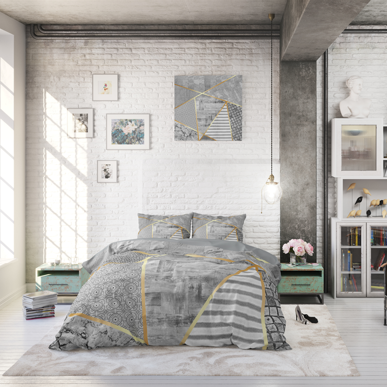 Copripiumino “CHIC” (+2 federe decorative) - BIONDI HOME